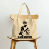 Black Evolution Tote Bags